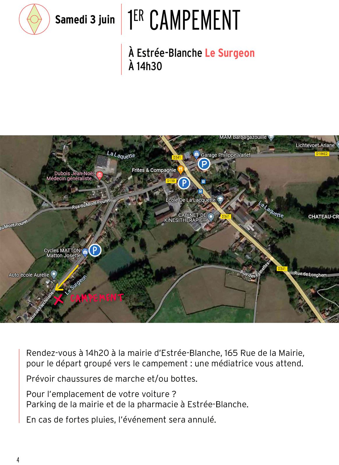 Samedi 27 Mai 2023 | Annonce : le programme des&nbsp;campements